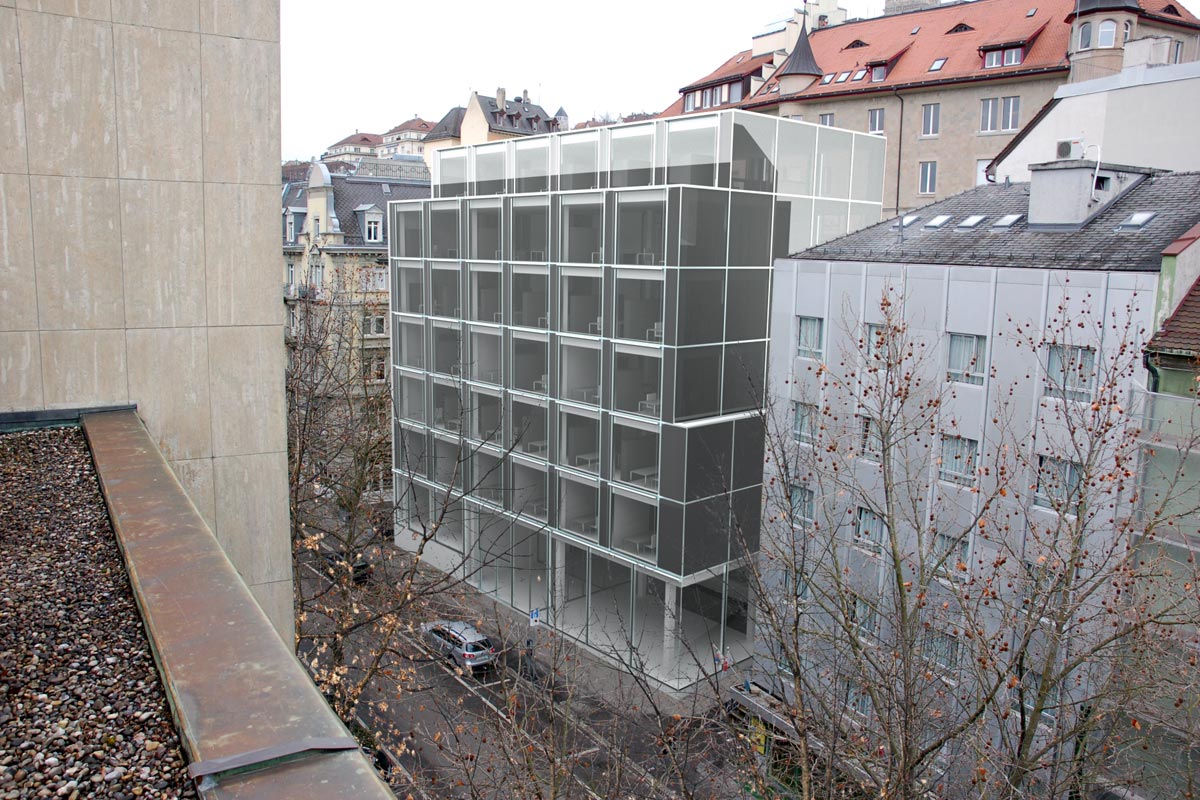 Visualisierung Verwaltungsgebäude - Projektwettbewerb - Graser Architekten AG, Zürich