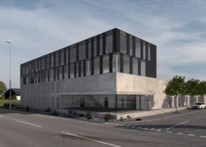 Visualisierung Gewerbehaus - Studienauftrag - Frei & Gmünder AG Architekten, St. Gallen