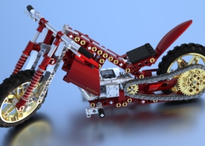 3D-Rendering Lego Technik Mod. 8291-2 (Customized) - MaxwellRender Competition 2011 (Rendering)