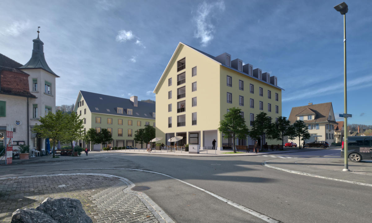 Visualisierung Alterszentrum - Architektur Severin Andermatt Planung und Bauberatung GmbH, Winterthur