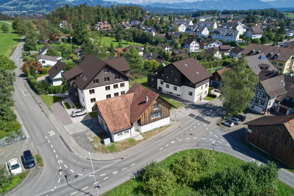 Visualisierung Mehrfamilienhäuser - H & V Baudienstleistungs GmbH, Bubikon